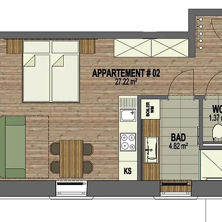 Ganzstein Lägenhet *