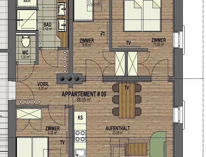 Apartmán Ganzstein *